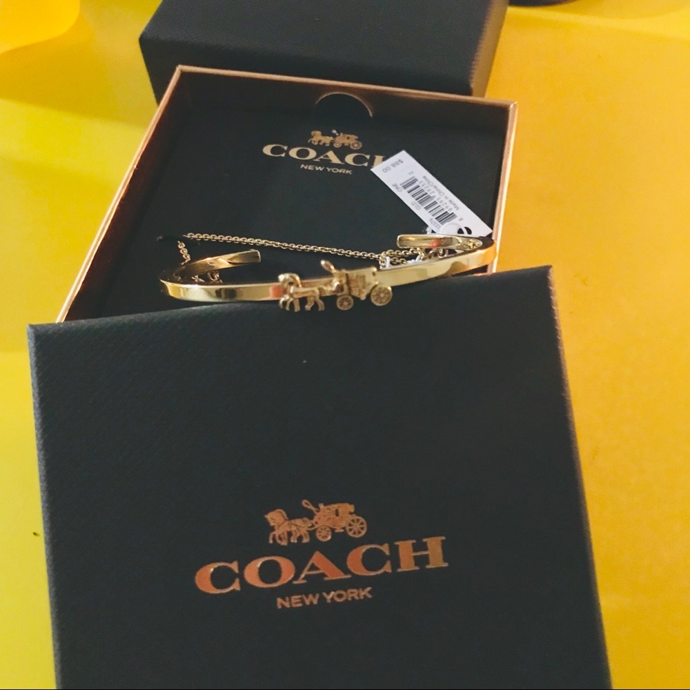 COACH signature bracelet